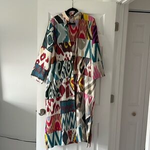 NWT Silk kimono one size